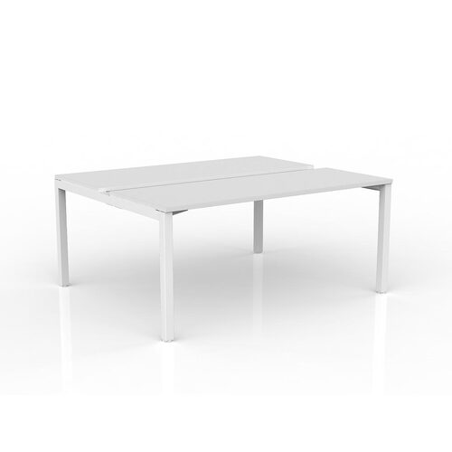 Axis B2B Desks 2 X 1600 X 600 White On White