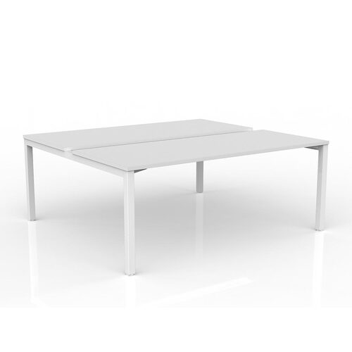 Axis B2B Desks 2 X 1800 X 750 White On White