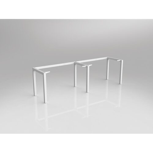 Axis Desk Frame To Suit 2 X 1200 X 600 White
