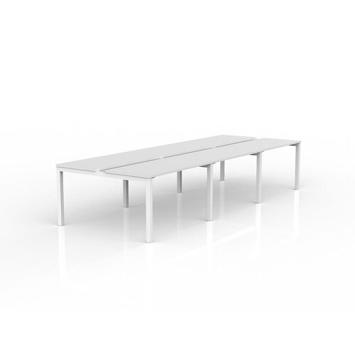 Axis B2B Desks 6 X 1200 X 600 White On White