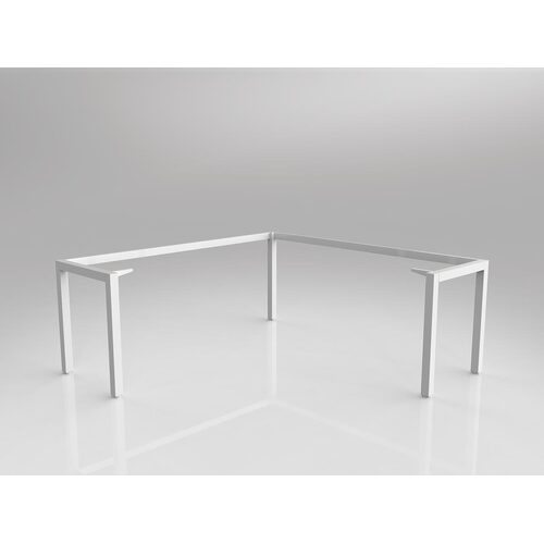 Axis Corner Workstation Frame To Suit 1800 X 1800/600 White
