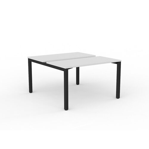 Axis B2B Desks 2 X 1200 X 600 White On Black