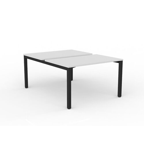 Axis B2B Desks 2 X 1200 X 750 White On Black
