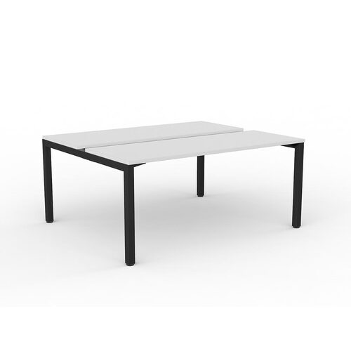 Axis B2B Desks 2 X 1600 X 600 White On Black