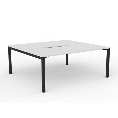 Axis B2B Desks 2 X 1800 X 800 White On Black