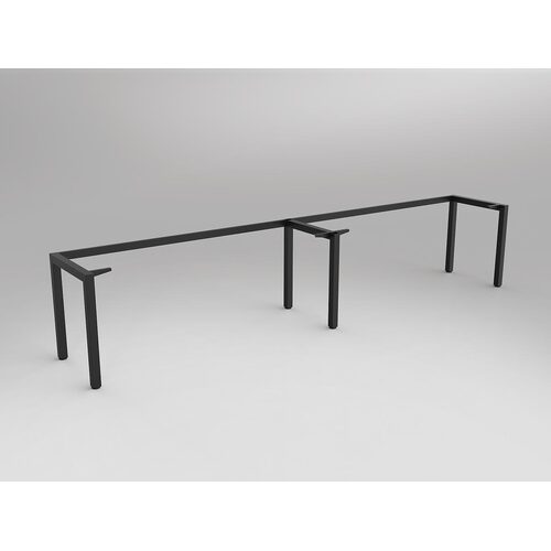 Axis Shared 2 Person Single Sided Frame To Suit 1800 X 600 Tops In White