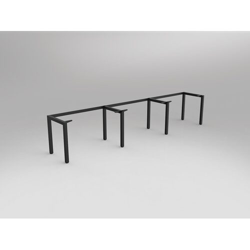 Axis Shared 3 Person Single Sided Frame To Suit 1200 X 600 Tops In White