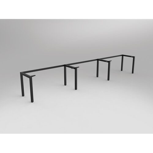 Axis Shared 3 Person Single Sided Frame To Suit 1500 X 600 Tops In White