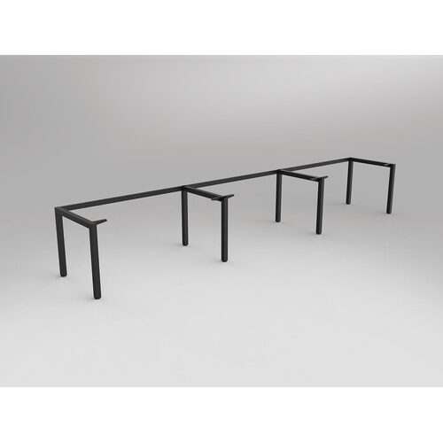 Axis Shared 3 Person Single Sided Frame To Suit 1500 X 750 Tops In White
