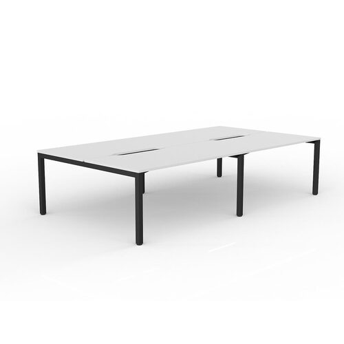 Axis B2B Desks 4 X 1500 X 800 White On Black