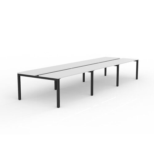Axis B2B Desks 6 X 1500 X 600 White On Black