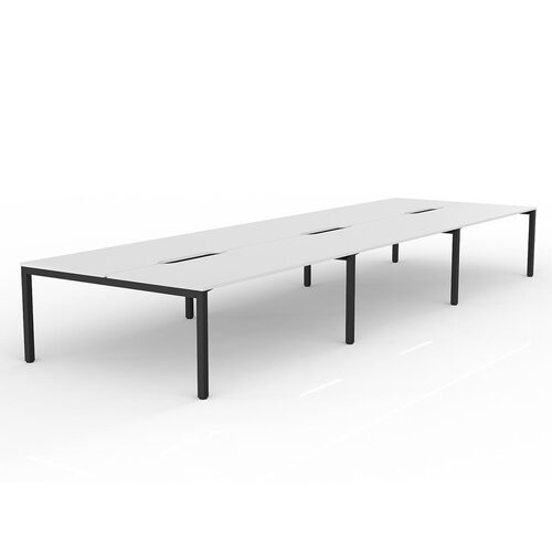 Axis B2B Desks 6 X 1800 X 800 White On Black