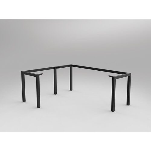 Axis Corner Workstation Frame For Desk 1800/600 And LH Return 1200/600 In White