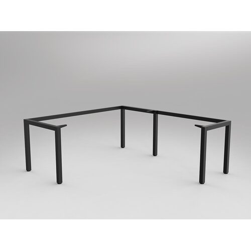 Axis Corner Workstation Frame For Desk 1800/600 And RH Return 1200/600 In White