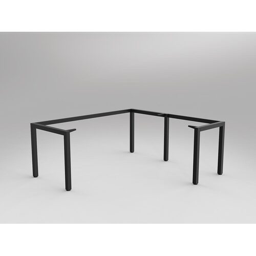 Axis Corner Workstation Frame For Desk 1800/600 And LH Return 1200/600 In White
