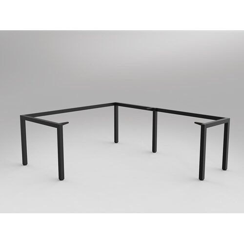 Axis Corner Workstation Frame For Desk 1800/600 And RH Return 1200/600 In White