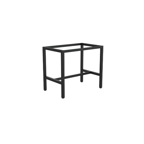 Axis Square Leg Bar Leaner Frame 1200 X 600 X 1050H Black