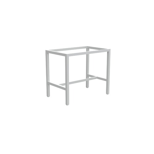 Axis Square Leg Bar Leaner Frame 1200 X 600 X 1050H White