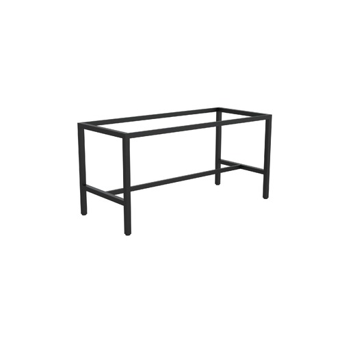 Axis Square Leg Bar Leaner Frame 2100 X 900 X 1050H Black