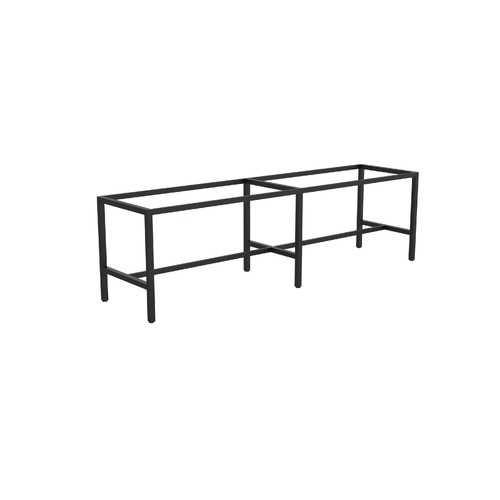 Axis Square Leg Bar Leaner Frame 3000 X 600 X 1050H Black