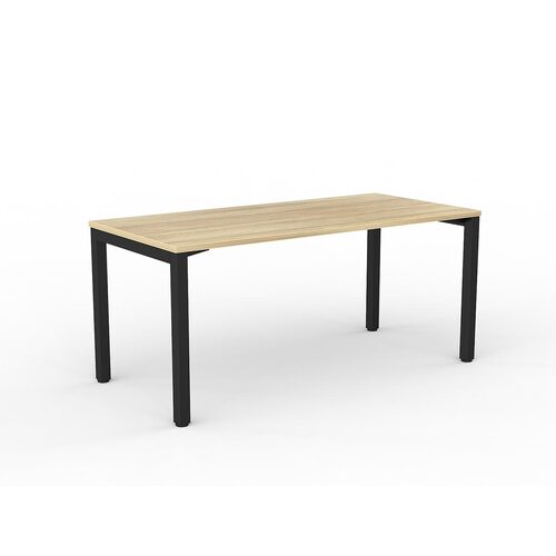 Axis Desk 1600 X 750 New Oak On Black