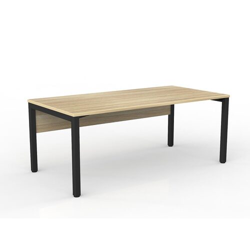 Axis Desk 1800 X 900 With Modesty New Oak On Black