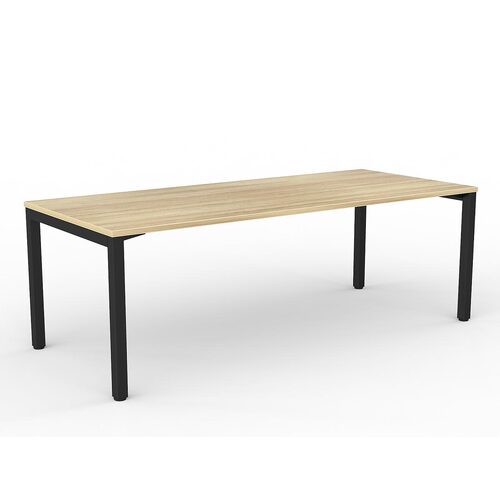 Axis Desk 2100 X 900 New Oak On Black