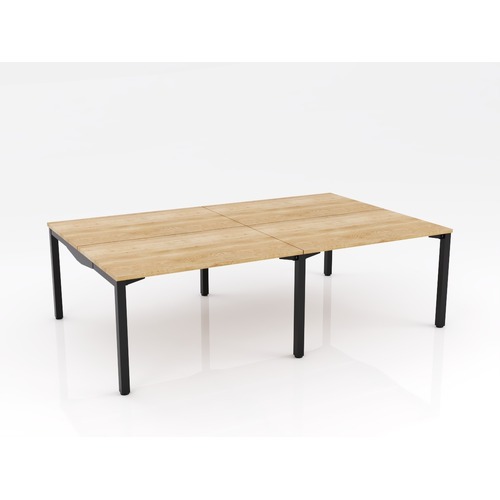 Axis Stretch 4 Person B2B 1200 X 750 Natural Oak On Black