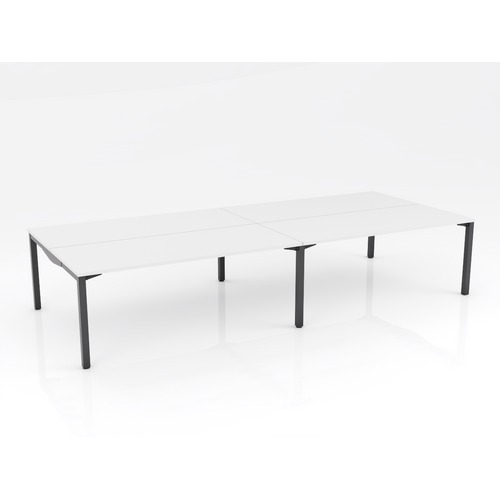 Axis Stretch 4 Person B2B 1800 X 800 White On Black