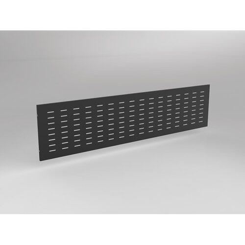 Perforated Metal Modesty Panel To Suit 1800 Axis/Anvil/Agile Desks Black