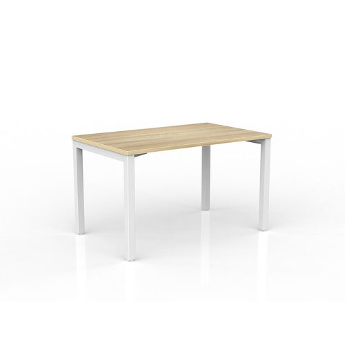 Axis Desk 1200 X 750 New Oak On White