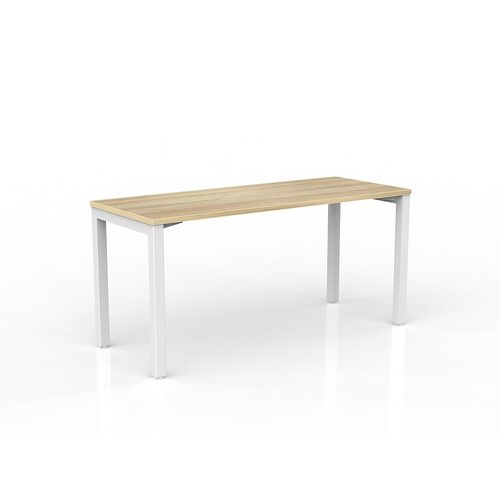 Axis Desk 1500 X 600 New Oak On White