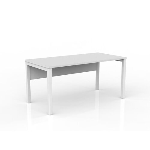 Axis Desk 1500 X 750 With Modesty White On White