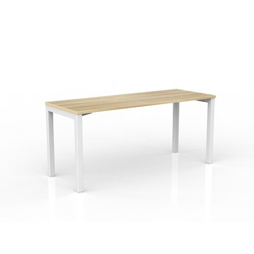 Axis Desk 1600 X 600 New Oak On White