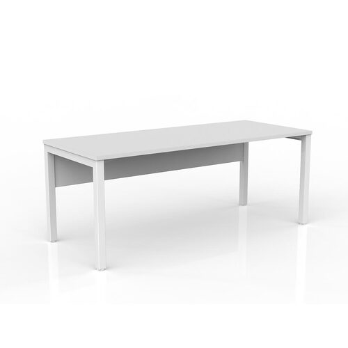 Axis Desk 1800 X 750 With Modesty White On White