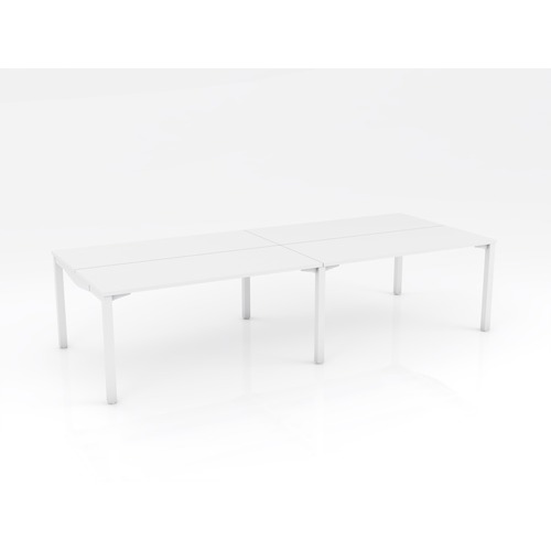 Axis Stretch 4 Person B2B 1600 X 750 White On White