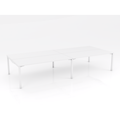 Axis Stretch 4 Person B2B 1800 X 800 White On White