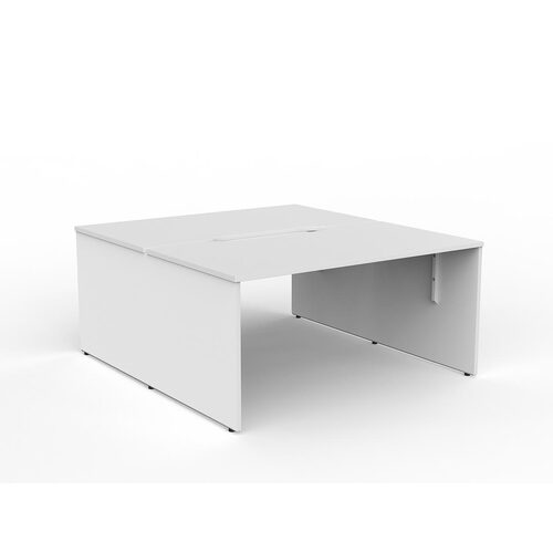 EkoSystem Slad End B2B Desks 2 X 1500 X 800 White