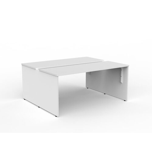 EkoSystem Slad End B2B Desks 2 X 1600 X 600 White