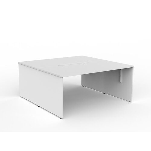 EkoSystem Slad End B2B Desks 2 X 1600 X 800 White