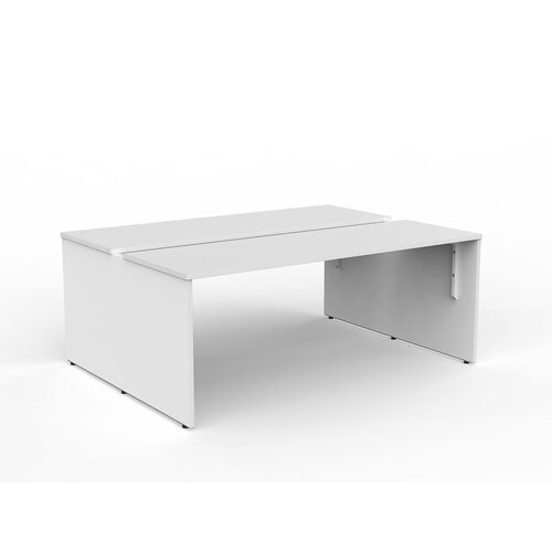 EkoSystem Slad End B2B Desks 2 X 1800 X 600 White