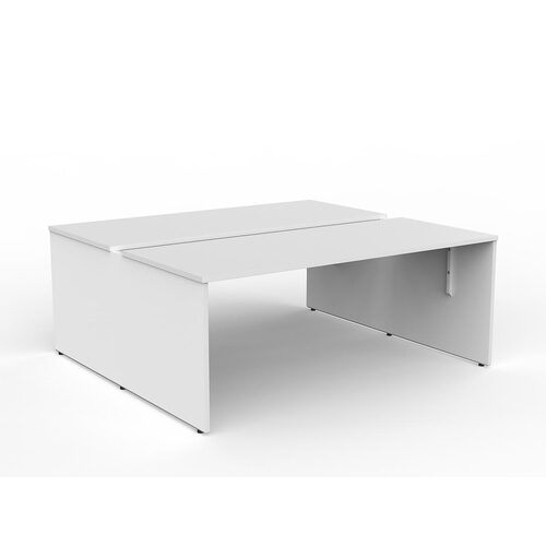 EkoSystem Slad End B2B Desks 2 X 1800 X 750 White