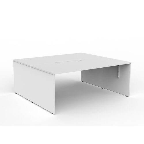 EkoSystem Slad End B2B Desks 2 X 1800 X 800 White