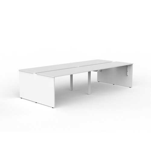 EkoSystem Slad End B2B Desks 4 X 1500 X 600 White