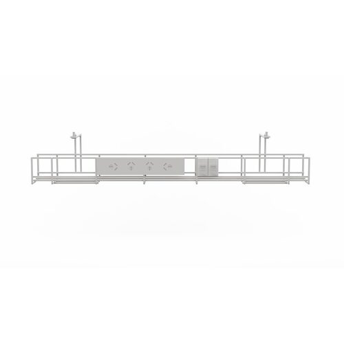 Prodigy Cable Management Basket: W1250mm x D99mm x H130mm Black or White