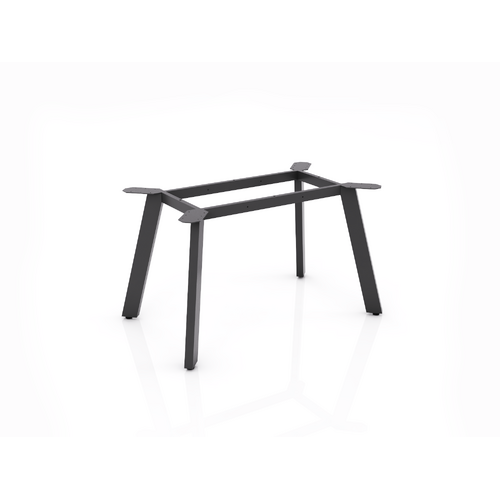 Flare Table Frame To Suit 1200 X 750 Black