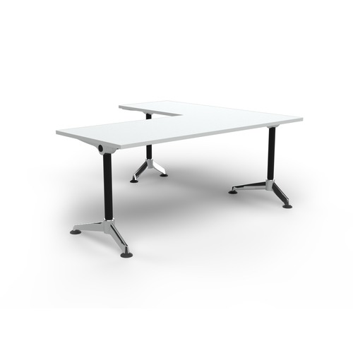 Modulus Desk 1800 X 750 Return 1200 X 600 LH White