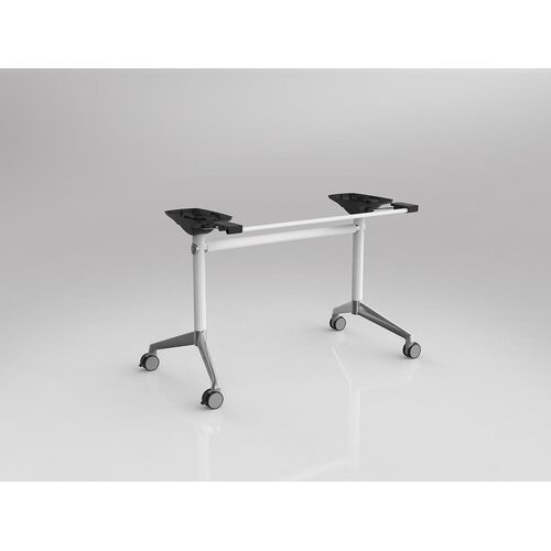 Modulus Flip Table Frame Suits 1200 - 1600 X 600 - 900D Tops White