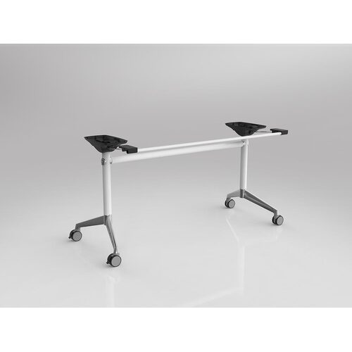 Modulus Flip Table Frame Suits 1500 - 1900 X 600 - 900D Tops White
