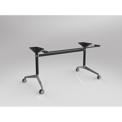 Modulus Flip Table Frame Suits 1500 - 1900L X 800 - 1050D Tops Black